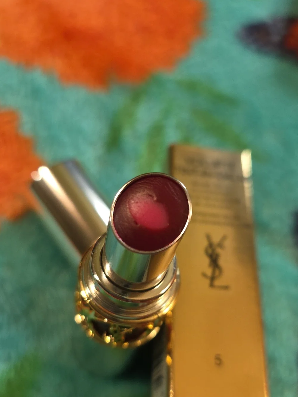 Yves Saint Laurent YSL Volupté Tint-in-Balm 5 Dare Me Plum NIB